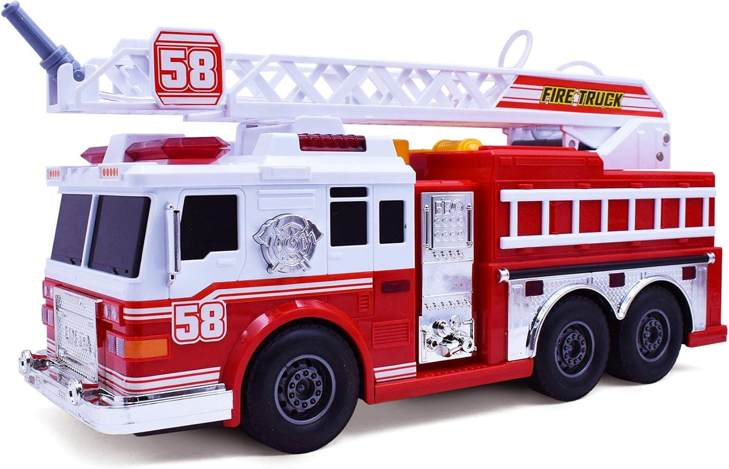 VEBO Fire Truck Motorized with Lights and Working Water Pump