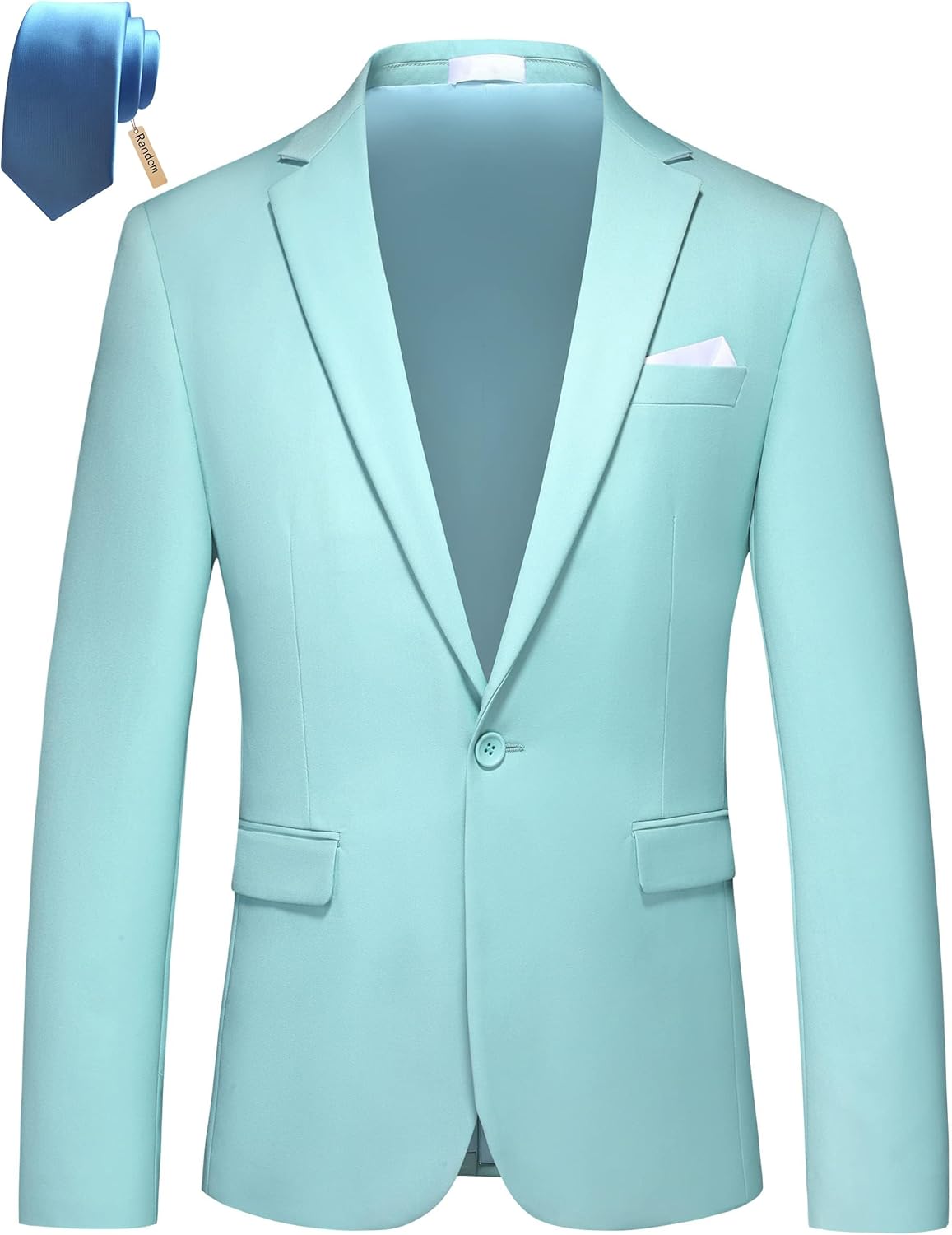 MOGU Blazer for Men: Stylish Casual Fit One Button Jacket