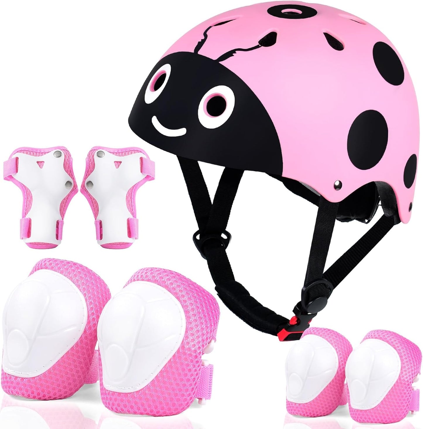 LANOVAGEAR Toddler Helmet & Knee Pads Set - Safe Fun!