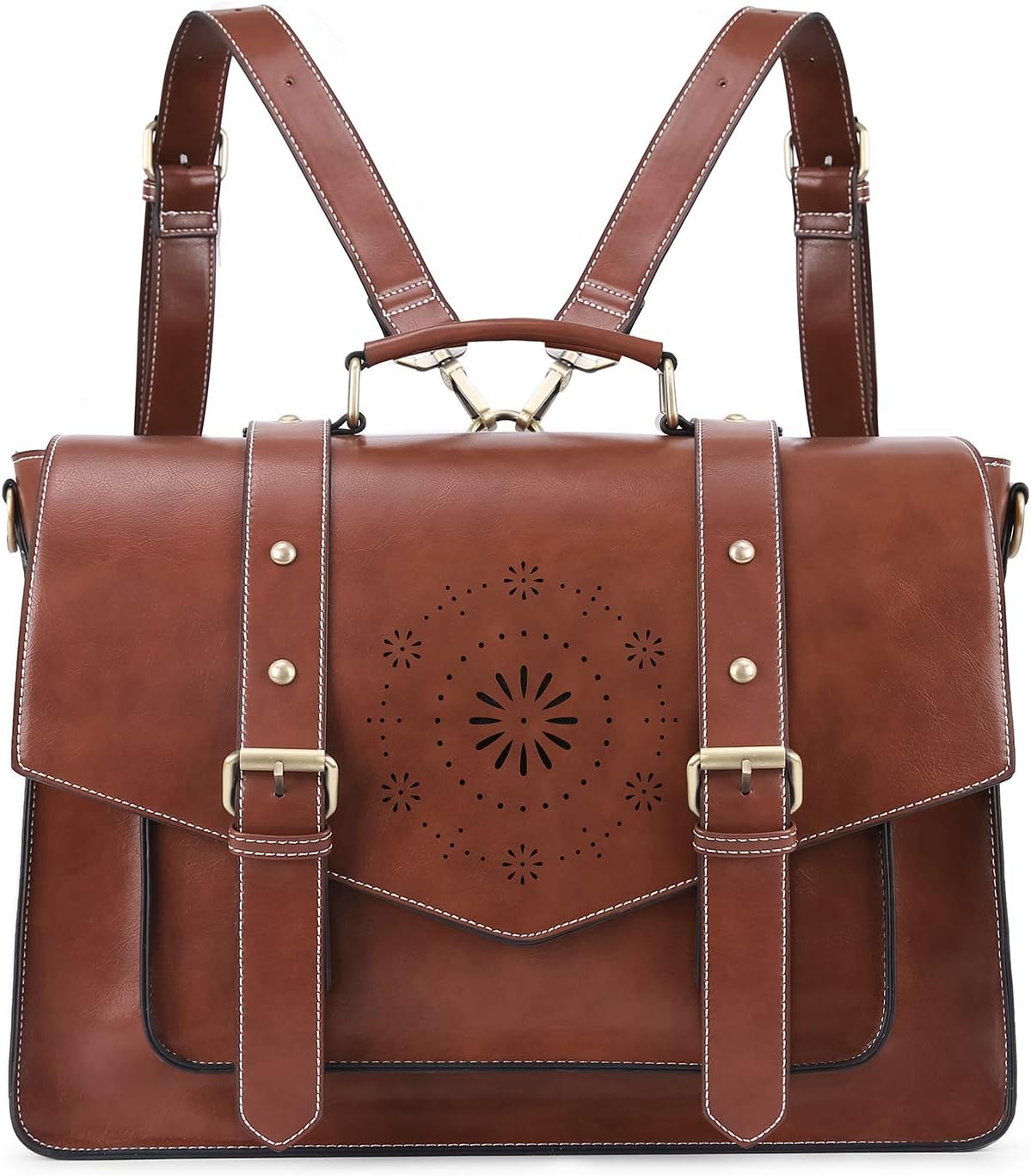 ECOSUSI Backpack for Women: Versatile Vegan Leather Bag