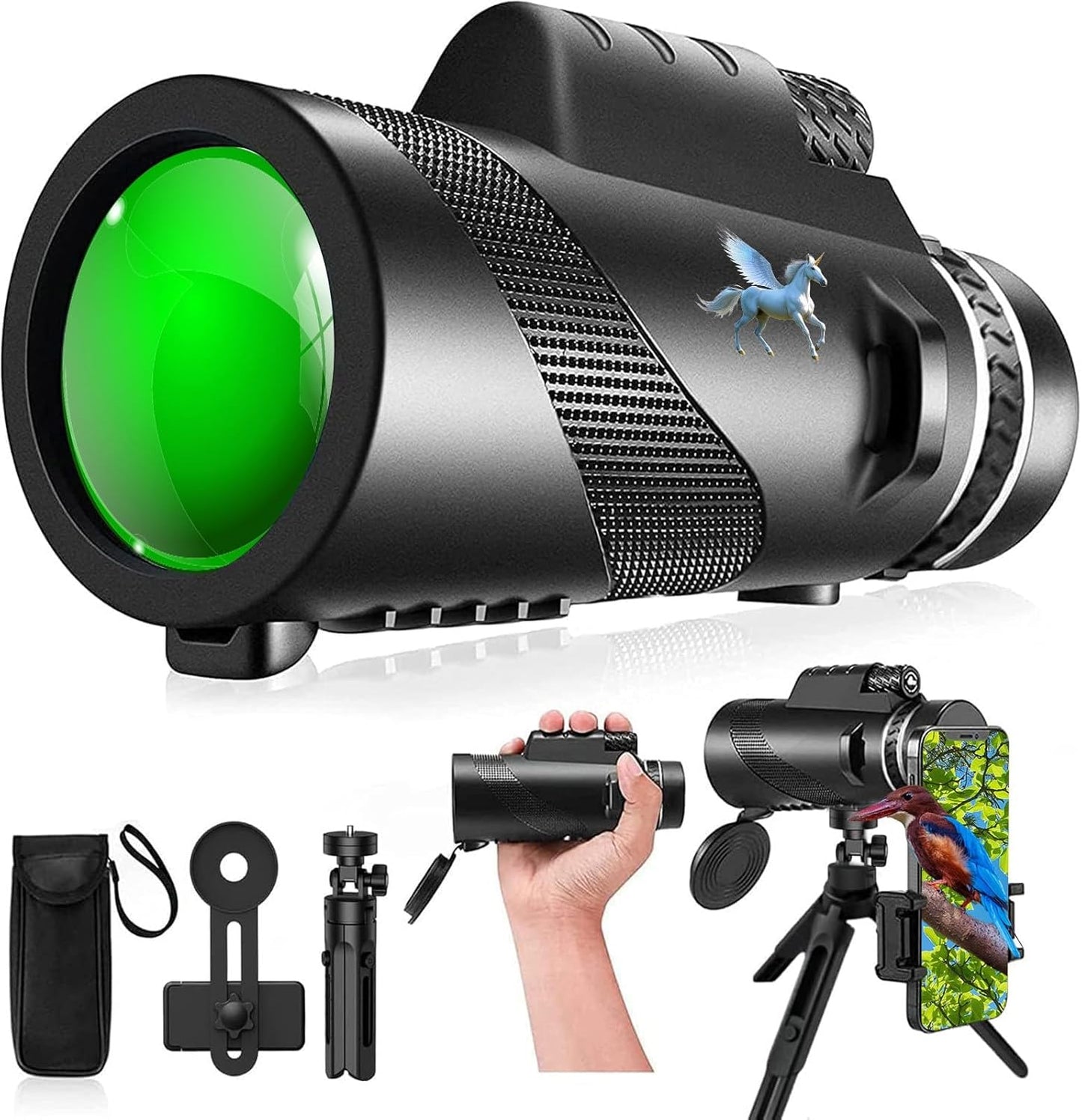 YLQ HD Monocular for Adults - Lightweight, Compact & Powerful