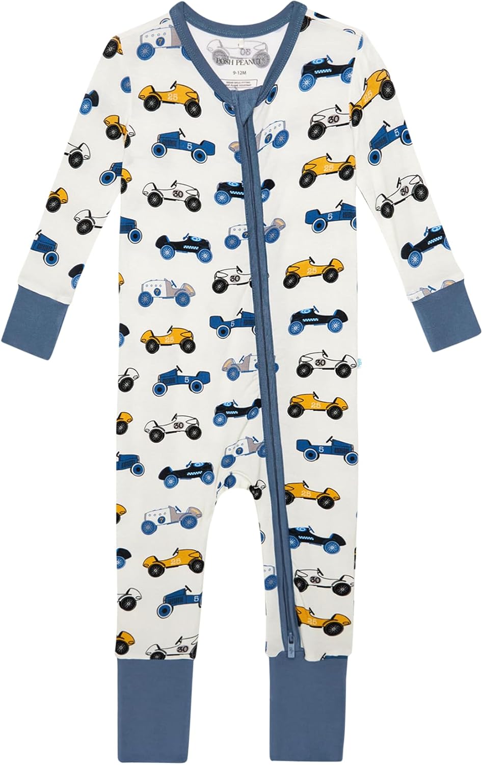 Posh Peanut Convertible Baby Sleepers - Footless Pajamas for Girls