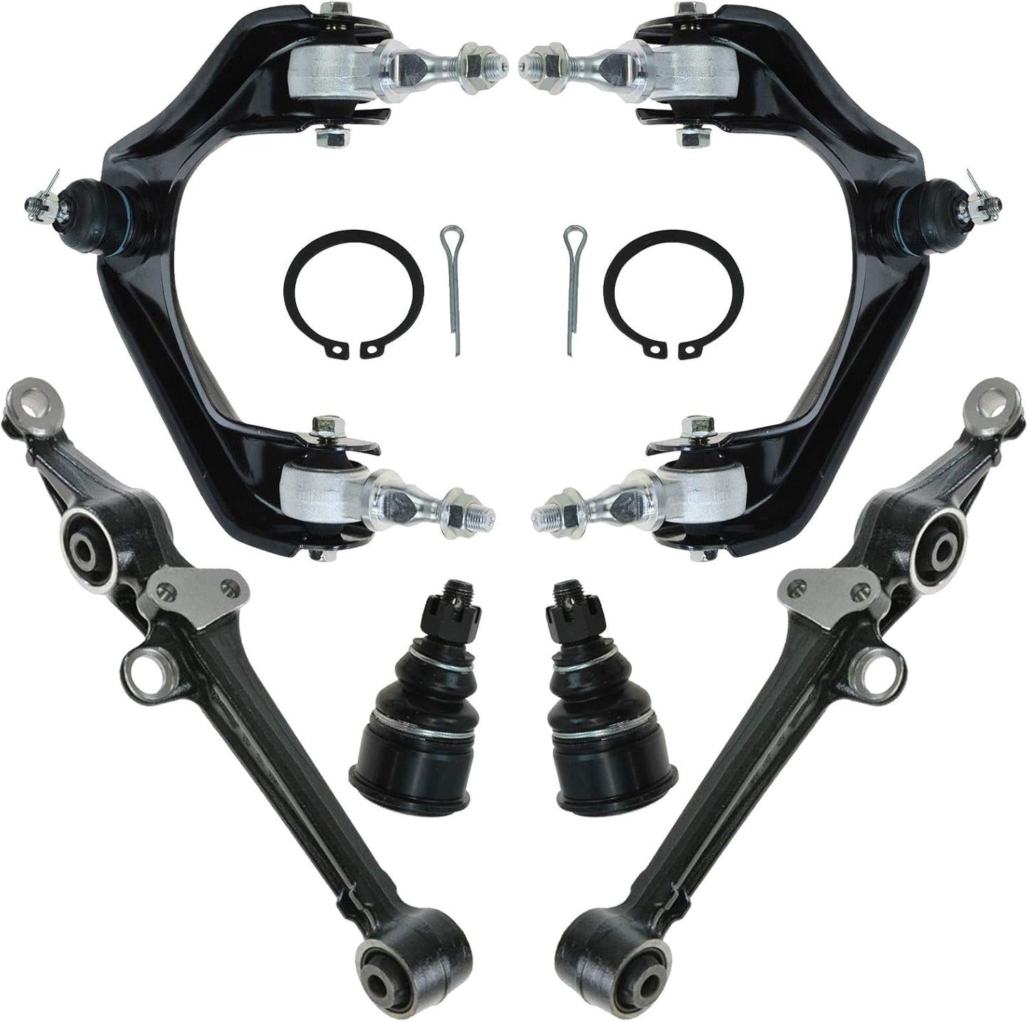 TRQ Front Control Arm Set for 1994-1999 Honda and Acura Models