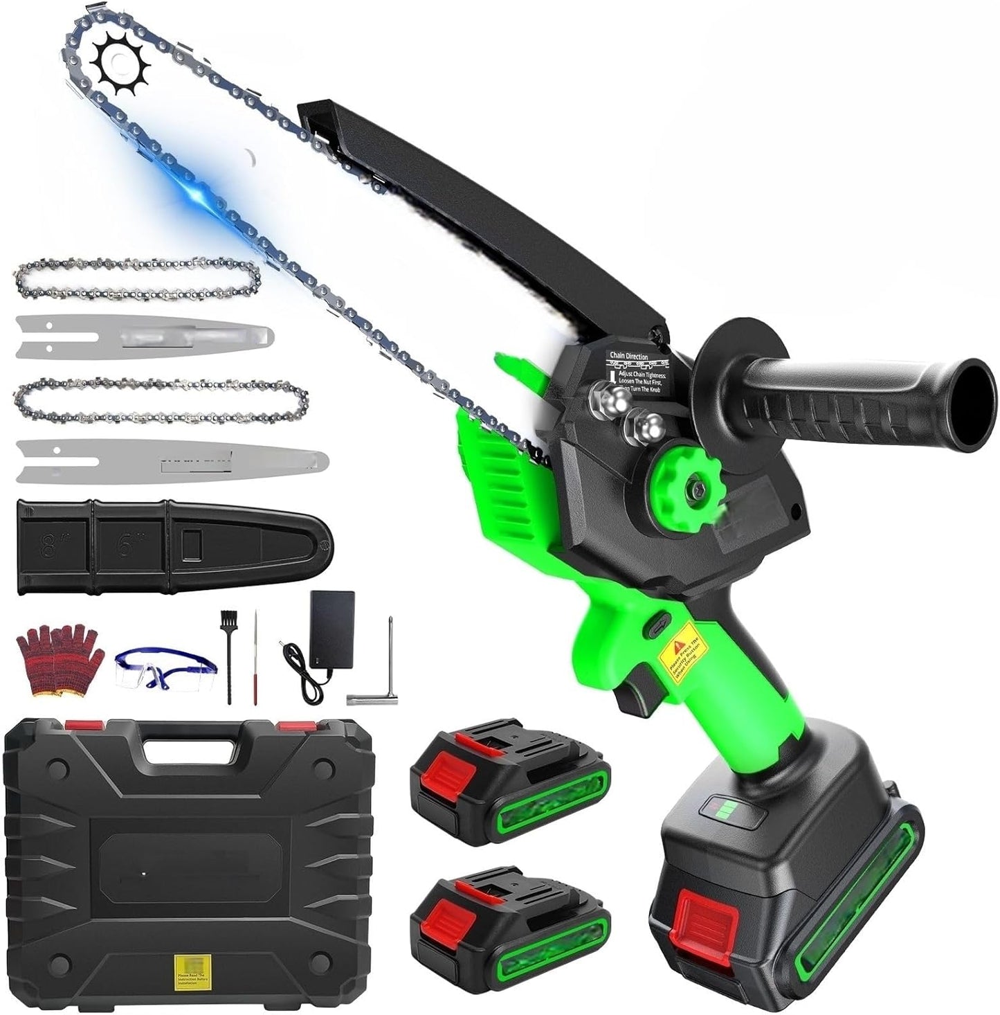 Mini Chainsaw Cordless for Effortless Wood Cutting and Trimming