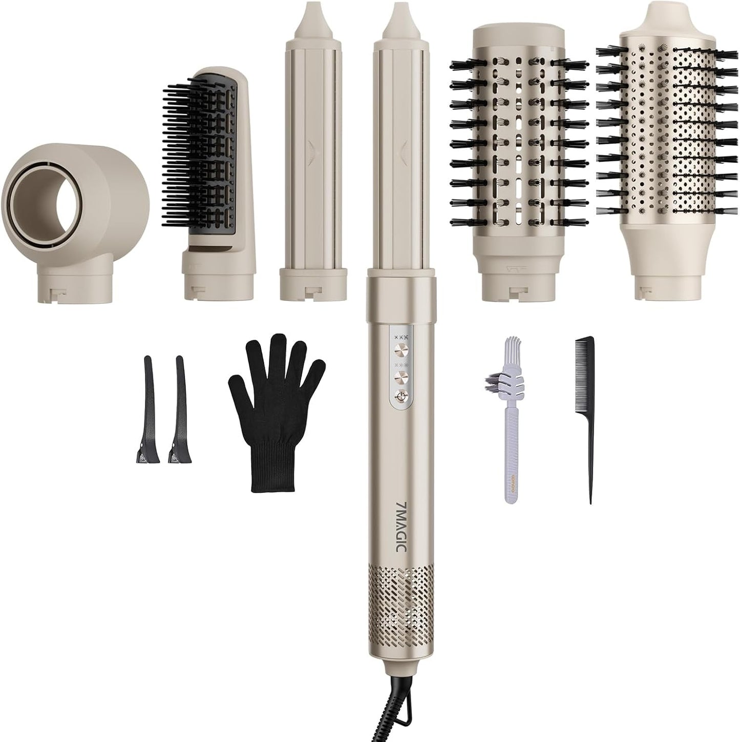 7MAGIC 6-in-1 Hair Styler - Fast Drying & Styling