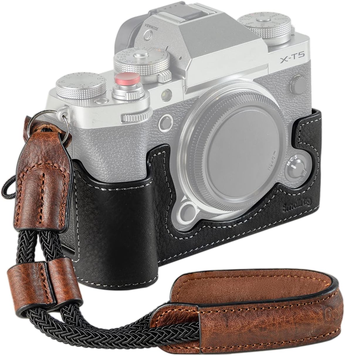 SMALLRIG X-T5 Half Case with Wrist Strap for Fujifilm X-T5