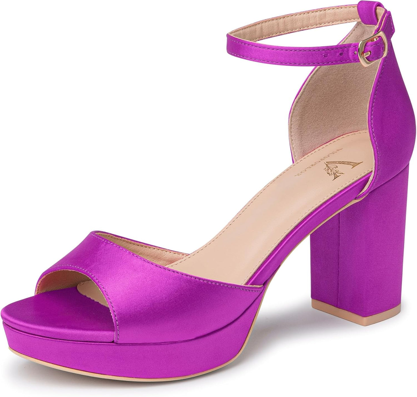 Stylish Chunky Platform Heels for Women with Ankle Strap