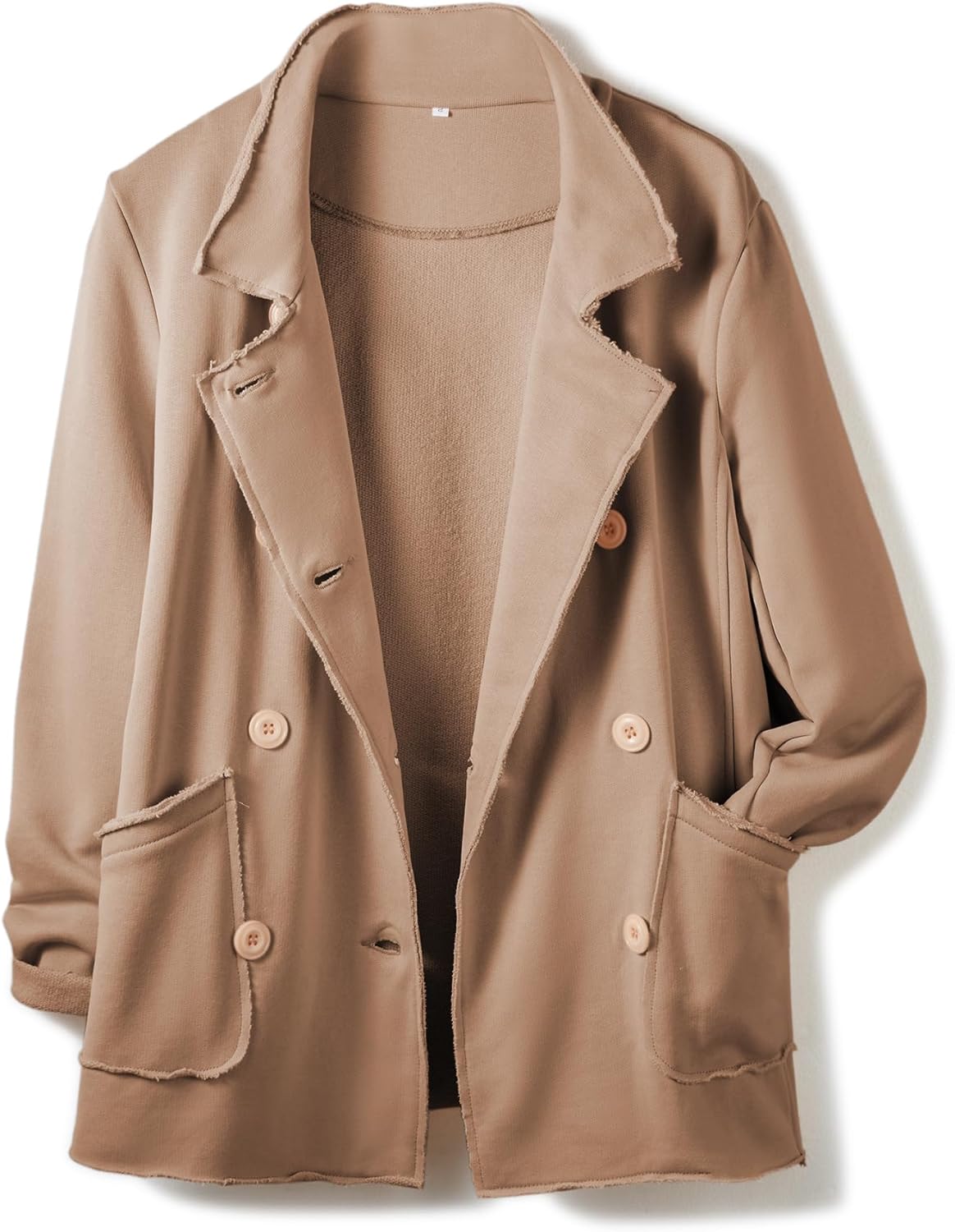 Classic Double Breasted Peacoat for Women - Ainangua Style
