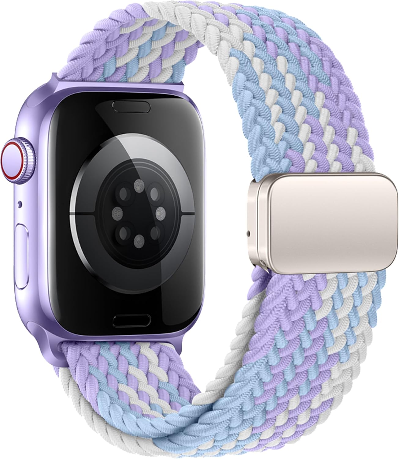 Magnetic Clasp Soft Nylon Apple Watch Band - Mazoft