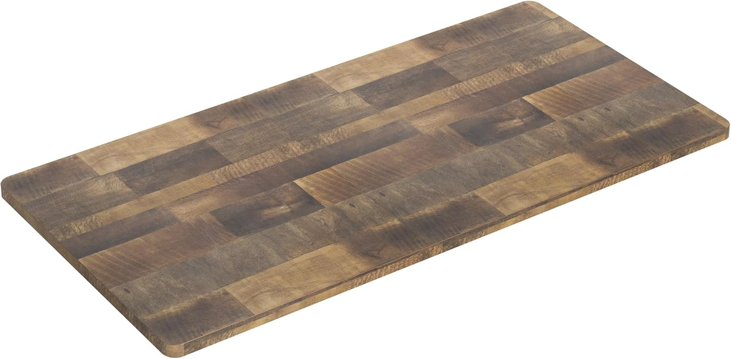 VIVO Reclaimed Wood 48 x 30 inch Solid Table Top for Desks