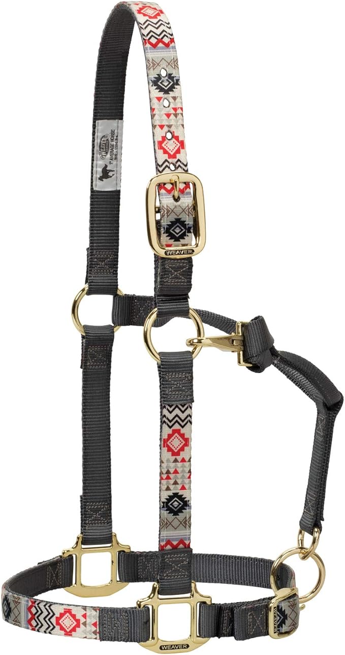 Weaver Leather Adjustable Patterned Nylon Horse Halter Review