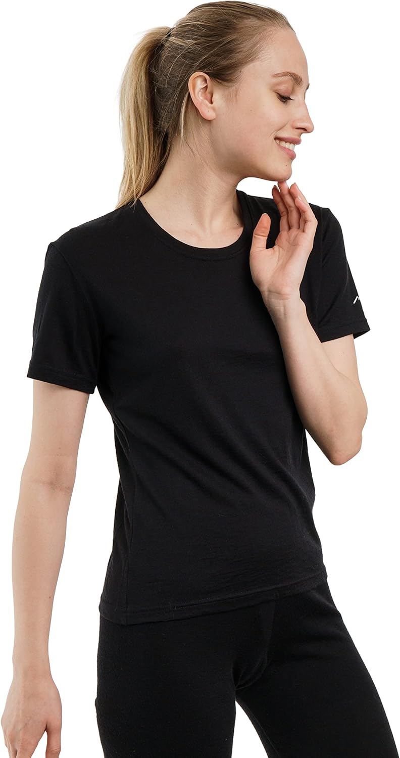 Merino Wool Shirt Women - Lightweight & Breathable Tee