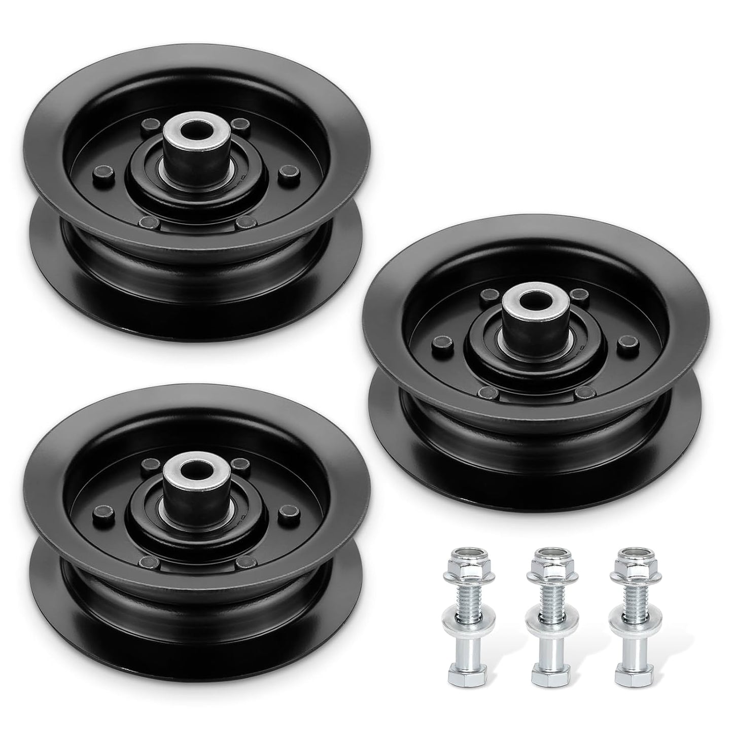 106-2175 Idler Pulley Replacement for Toro Mowers - 3 Pack