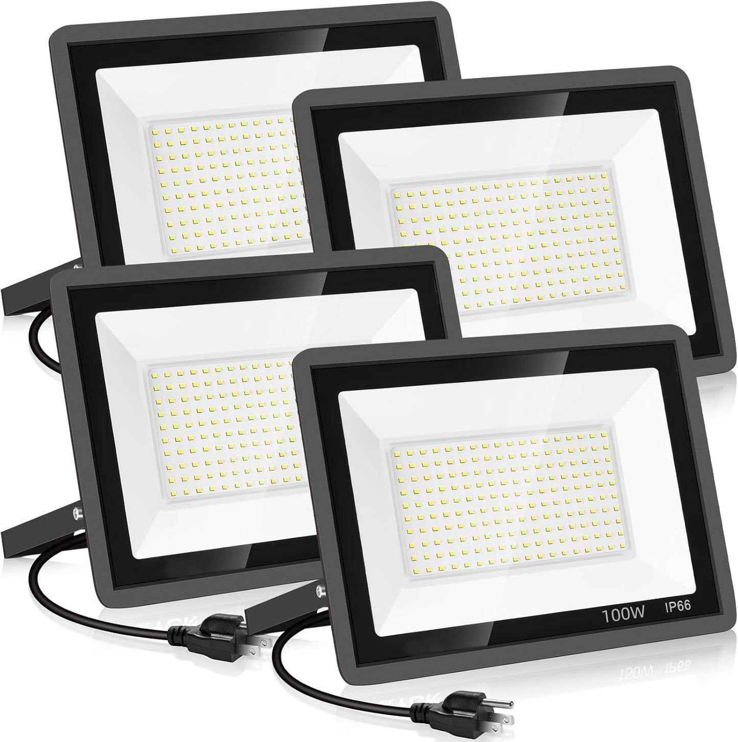 100W LED Flood Light - Super Bright Outdoor Security Lighting