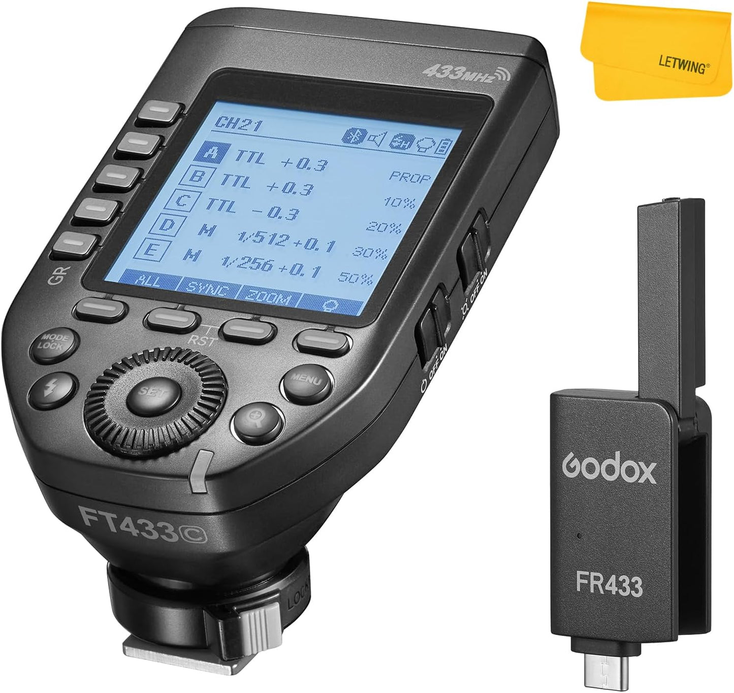 GODOX FT433C TTL Wireless Flash Trigger for Canon Cameras