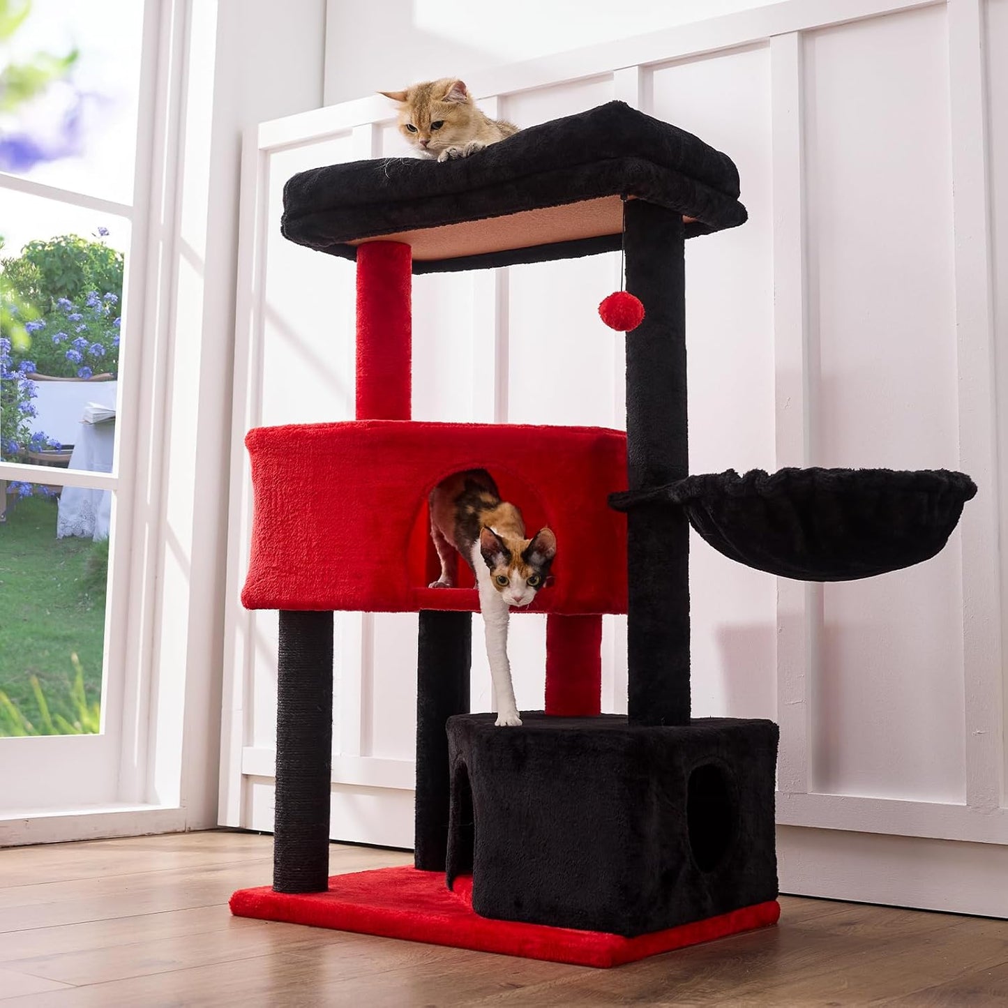 Gothic Cat Tree for Medium-Large Cats by Gardner Pet - Heavy Duty