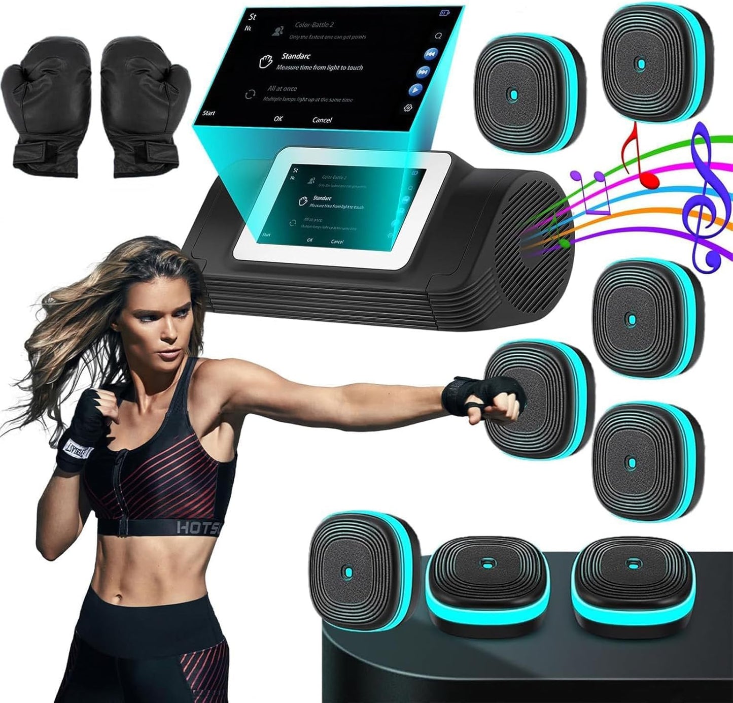 Ultimate 10-Mode Smart Boxing Wall Target