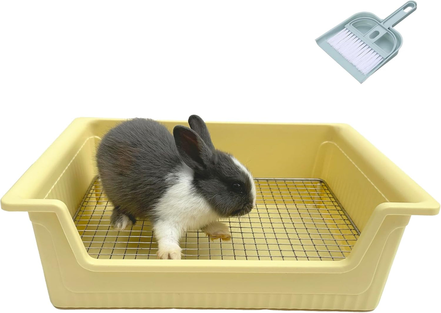 Stainless Steel Gird Rabbit Litter Box for Small Animals