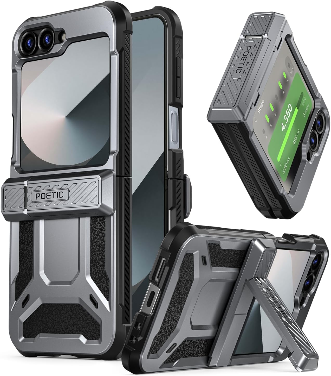 Poetic Spartan Case for Galaxy Z Flip 7 FE and 6 - Rugged Protection