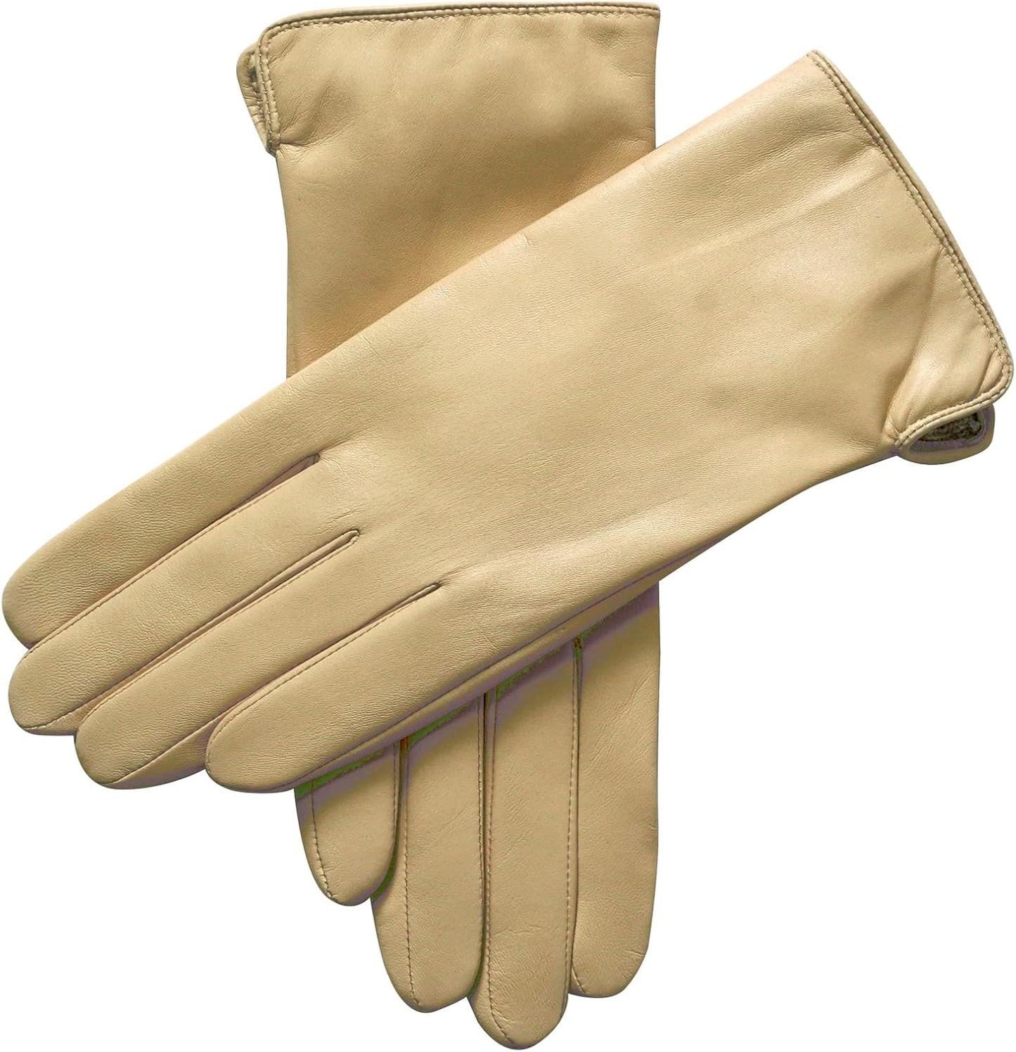 WARMEN Women's Leather Winter Gloves | Touchscreen & Windproof | Cashmere Lining