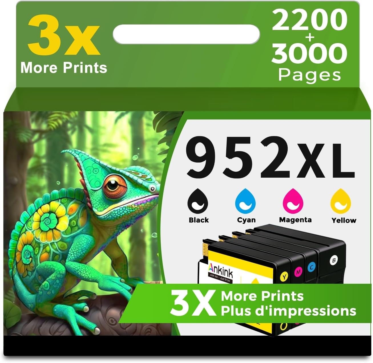 952 XL Compatible Replacement Ink Cartridges for OfficeJet Pro