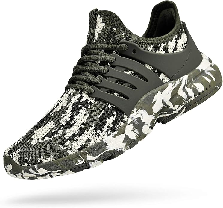 Feetmat Men's Non Slip Gym Sneakers for Athletic Performance