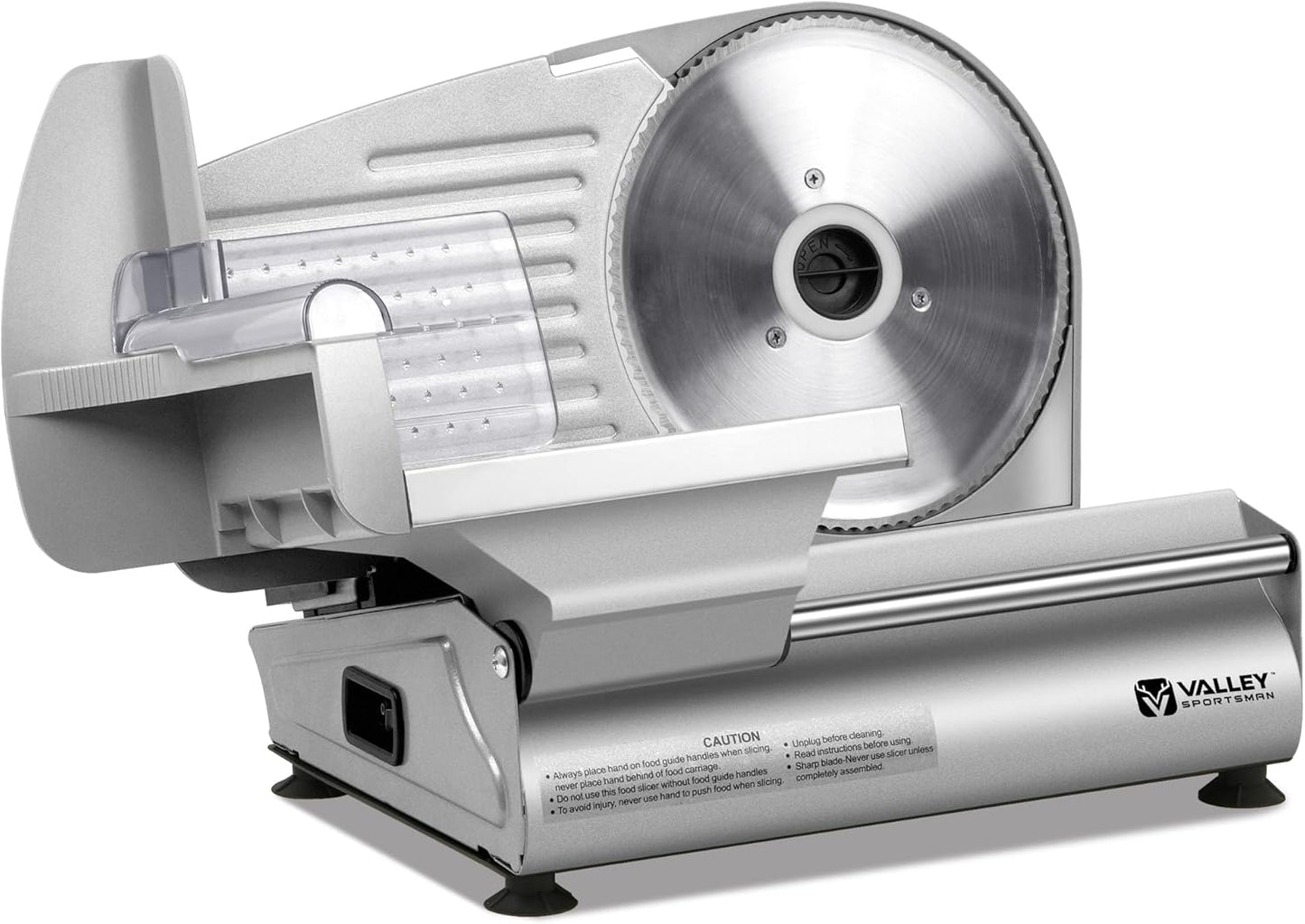 Electric Meat Slicer Machine for Home with Adjustable Thickness