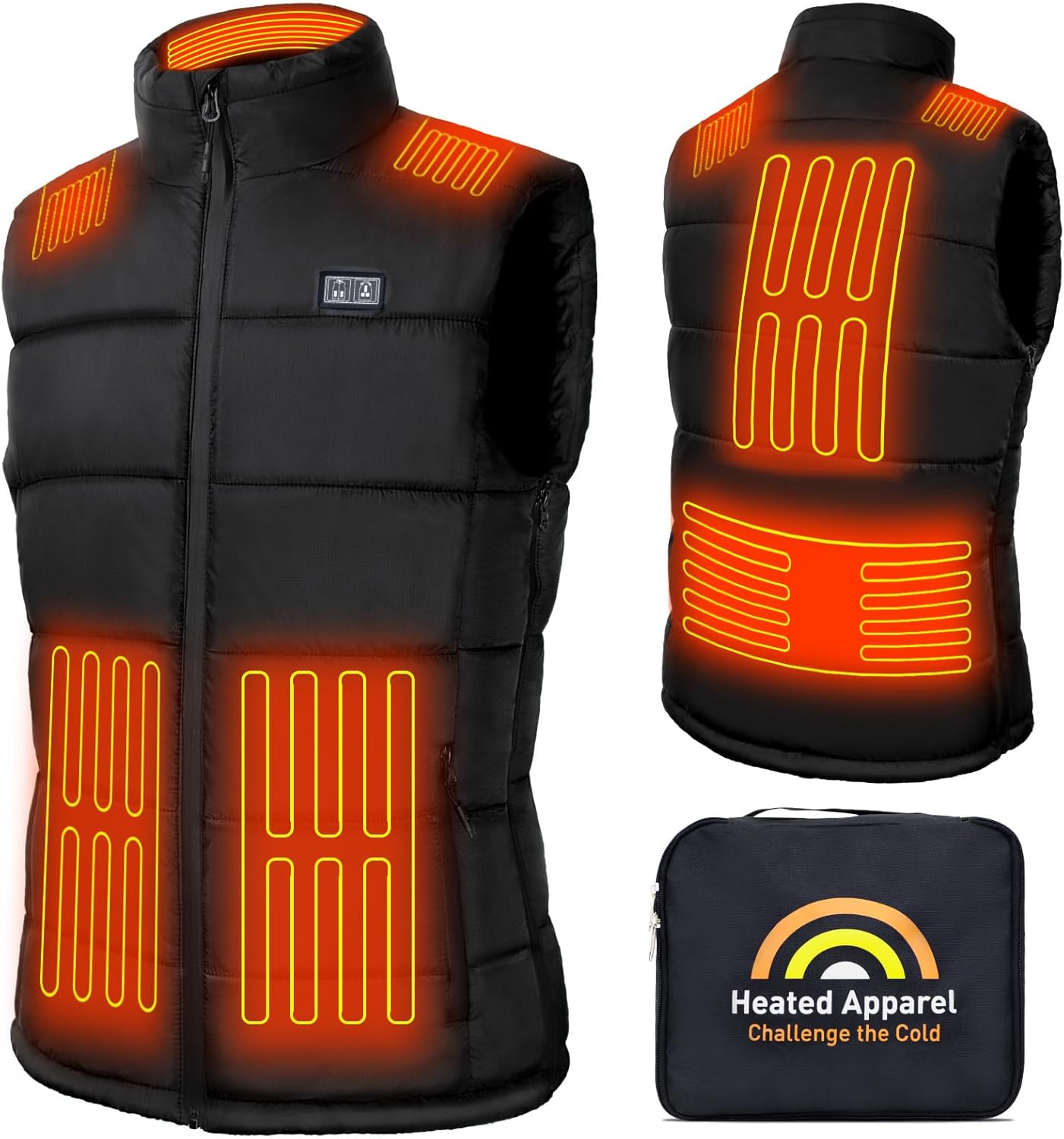 Heated Vest for Men Women with 16000mAh Battery Pack Included