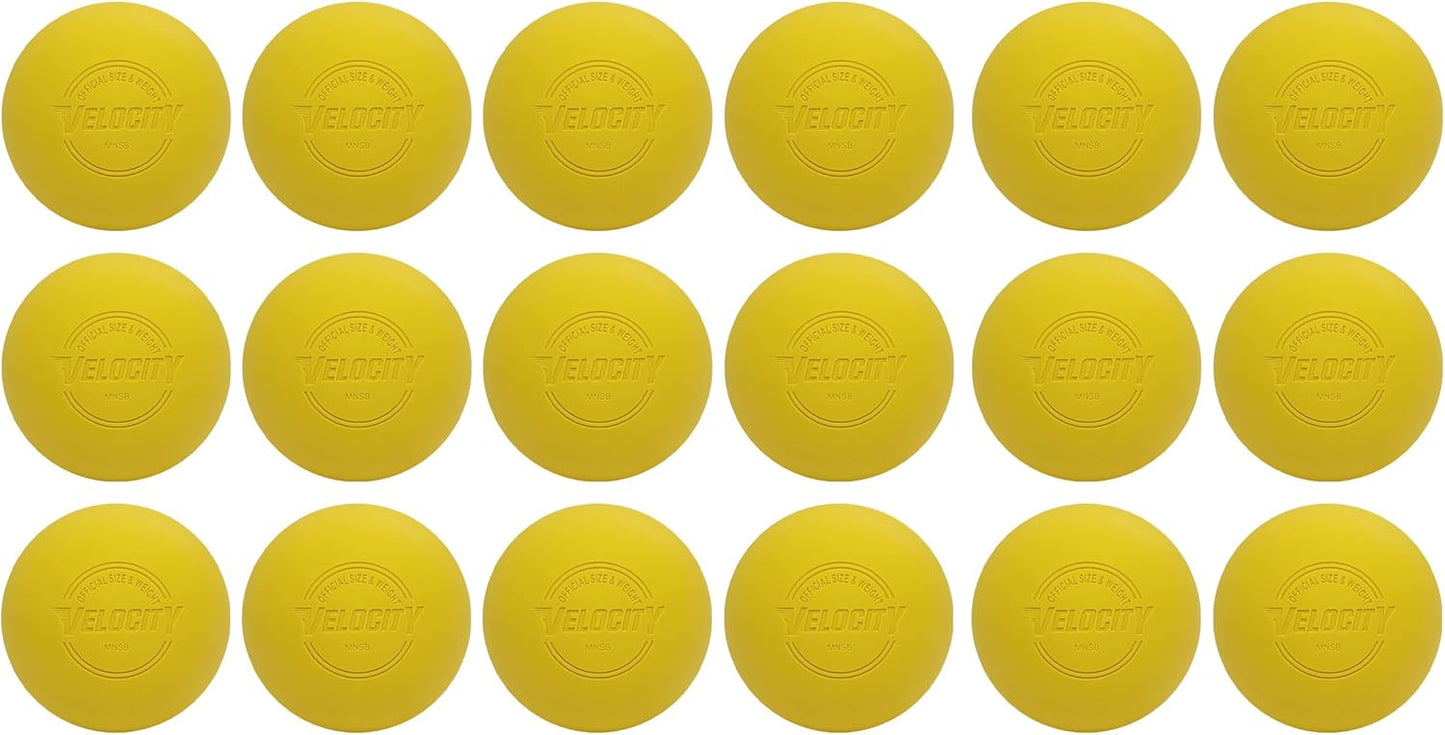 Velocity Lacrosse Balls for Practice and Massage Therapy Use