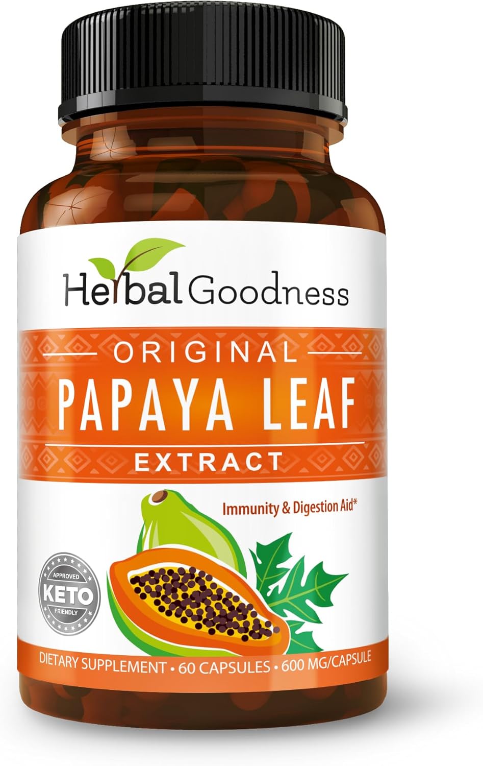 Herbal Goodness Papaya Leaf Extract for Digestive Health