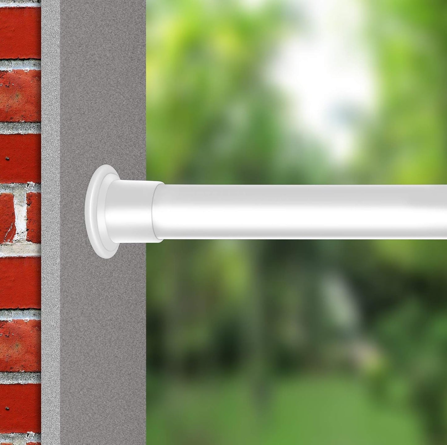 Rustproof Tension Rod 42-83 Inches - ALLZONE