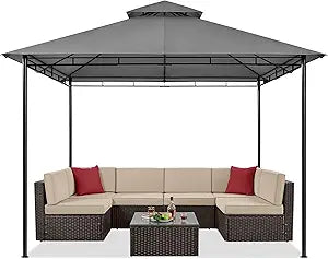 Yaheetech 11x11 Gazebo for Patios - Sturdy Outdoor Pavilion