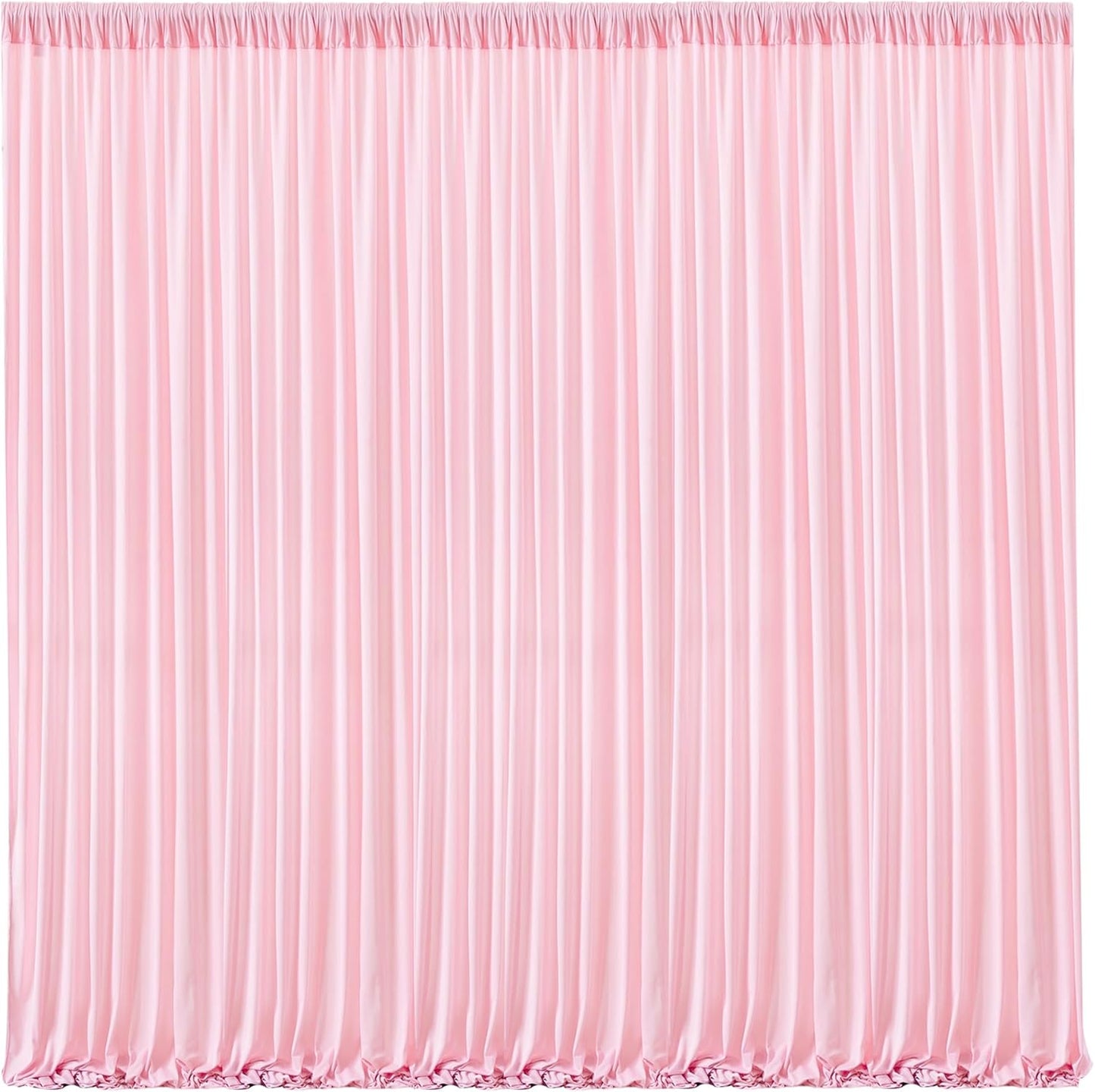Pink Backdrop Curtains for Photography and Party Decorations