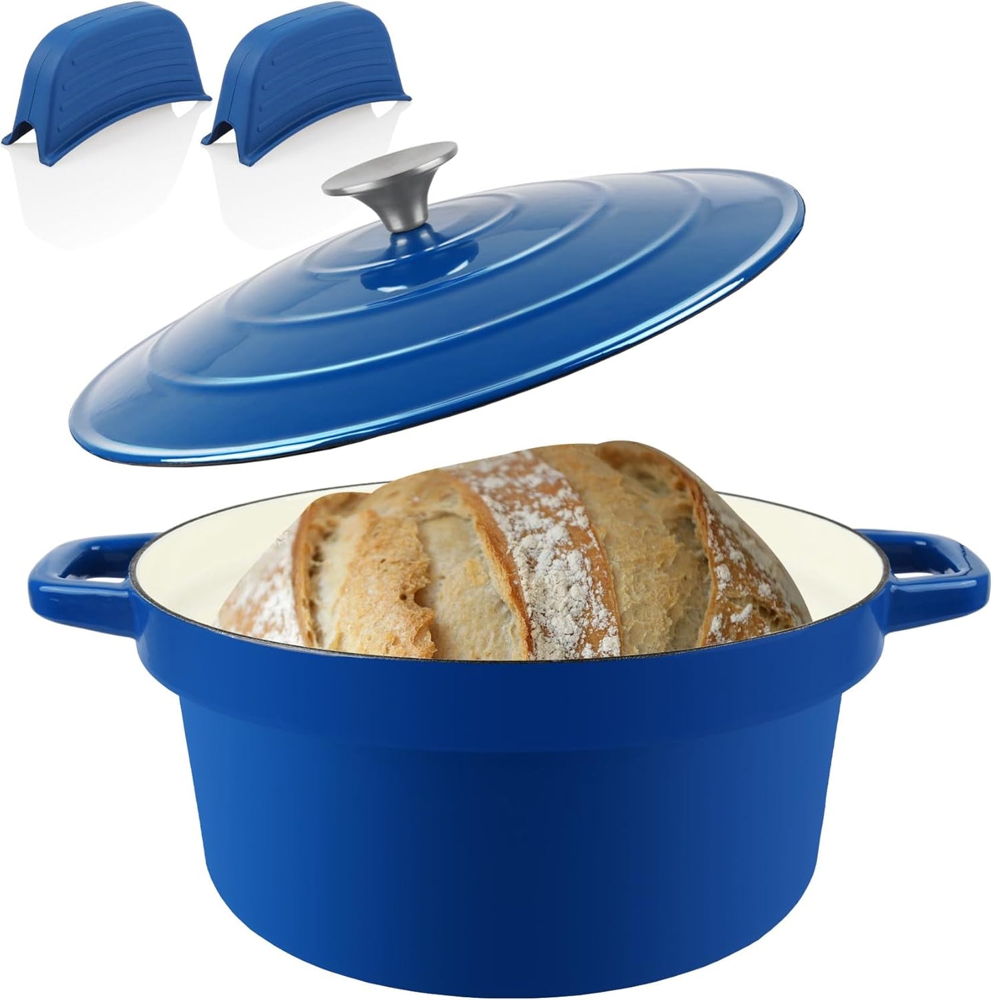 CUKOR 7QT Dutch Oven Pot for Perfect Sourdough Baking