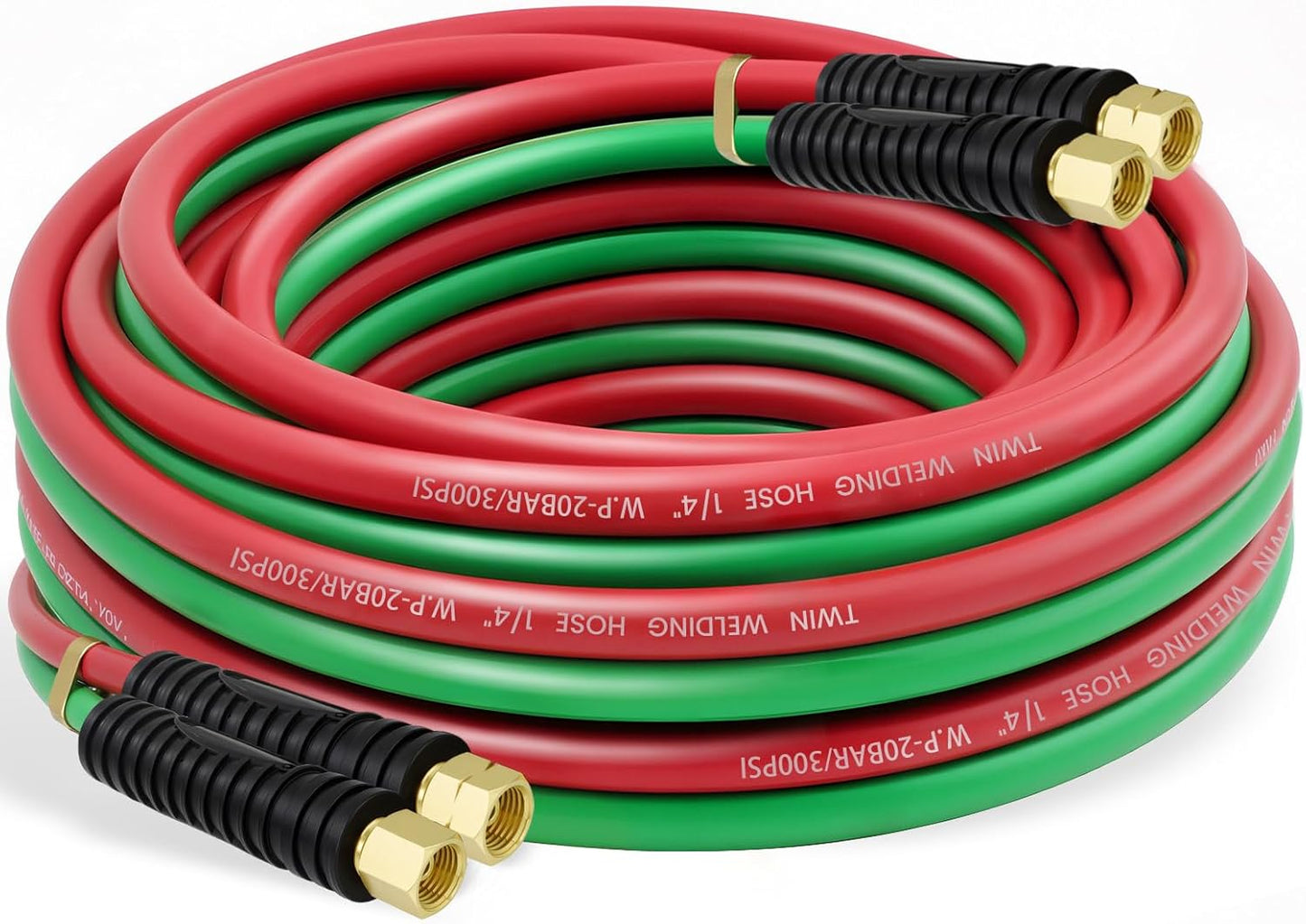RX WELD Oxygen Acetylene Hose 1/4-Inch 25 Feet for Welding