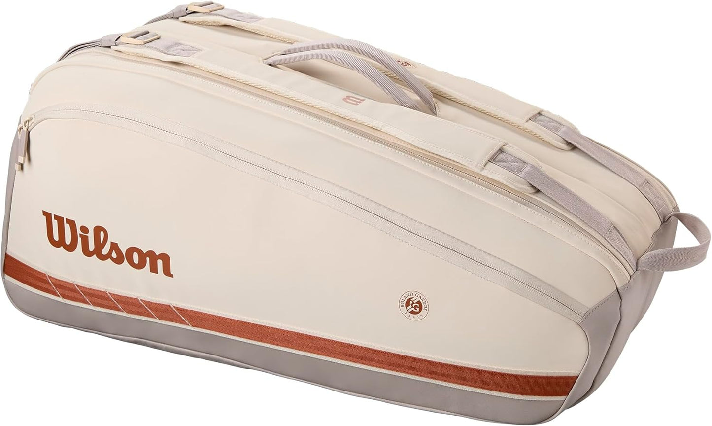 WILSON 2025 Roland-Garros Tennis Racket Bags for Players