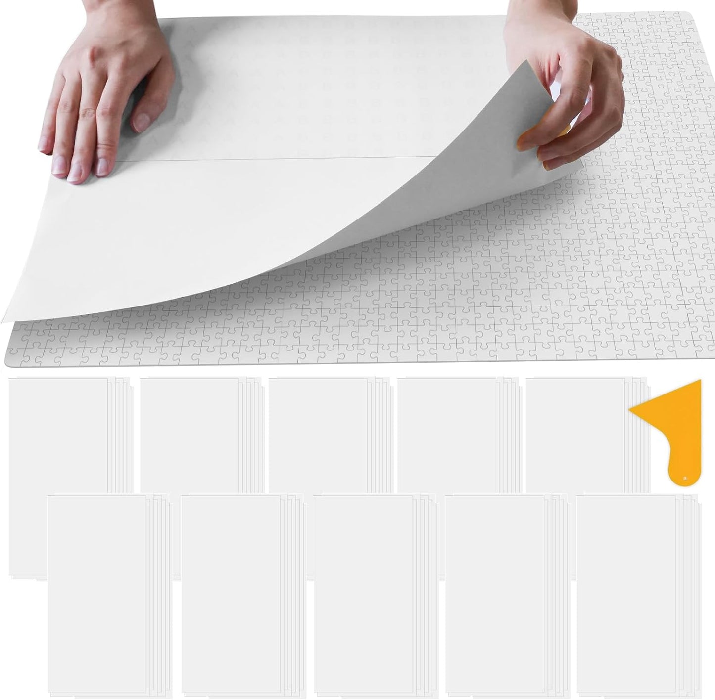 ALL4JIG Puzzle Saver Sheets for Easy Jigsaw Puzzle Preservation