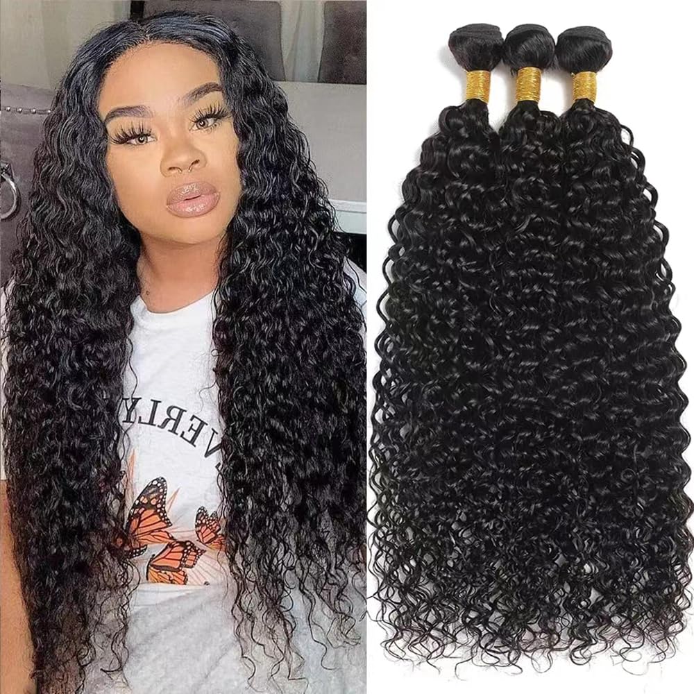 Water Wave Bundles Human Hair 20 22 24 Inch Deep Wave Quality