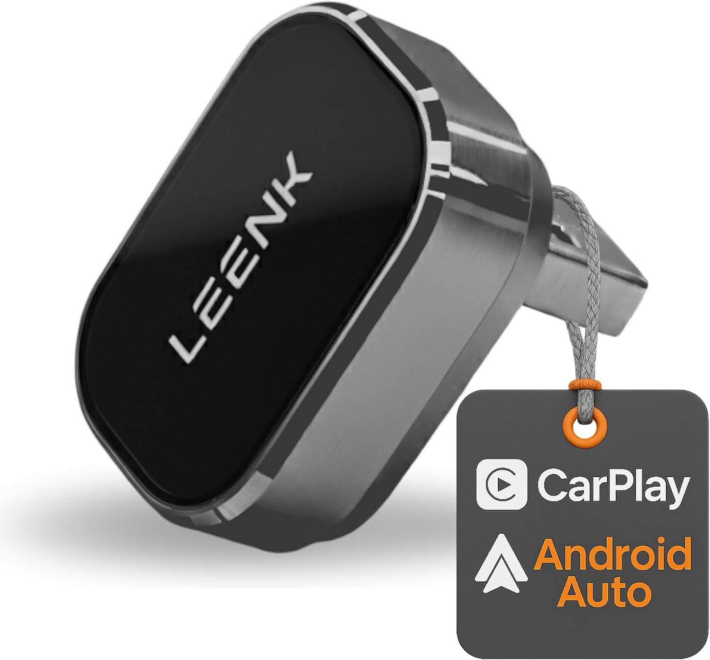LEENK Wireless CarPlay & Android Auto Adapter for Seamless Driving
