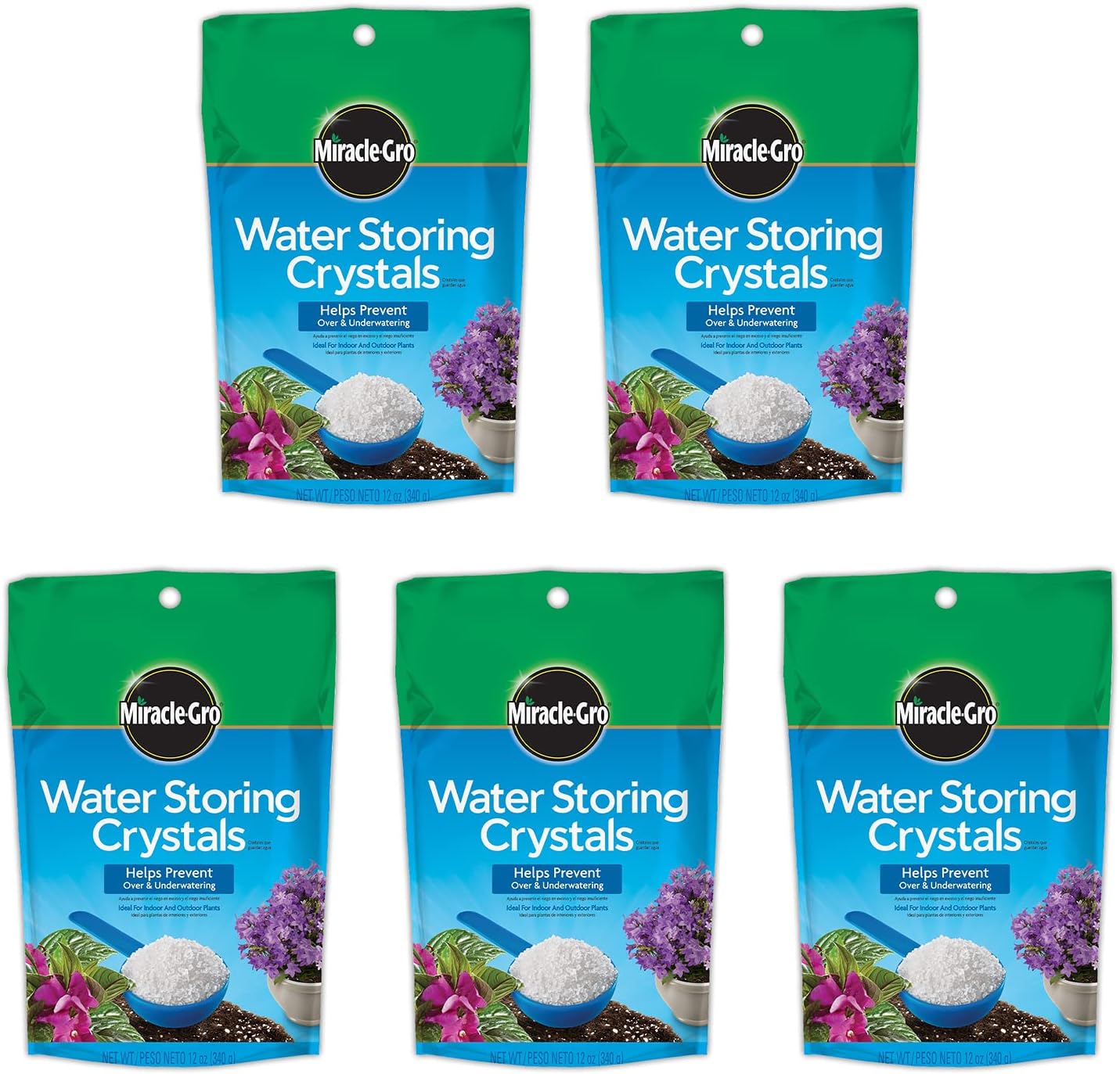 Miracle-Gro Water Storing Crystals for Healthy Plants Care