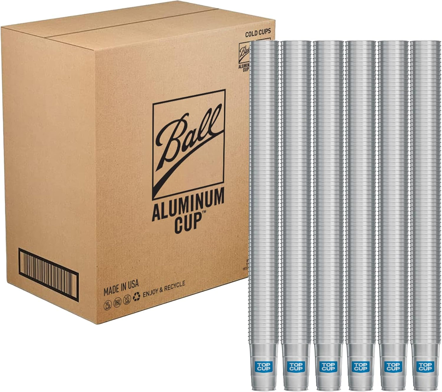 Top Cup 24 Ounce Reusable Aluminum Party Cups for Any Occasion