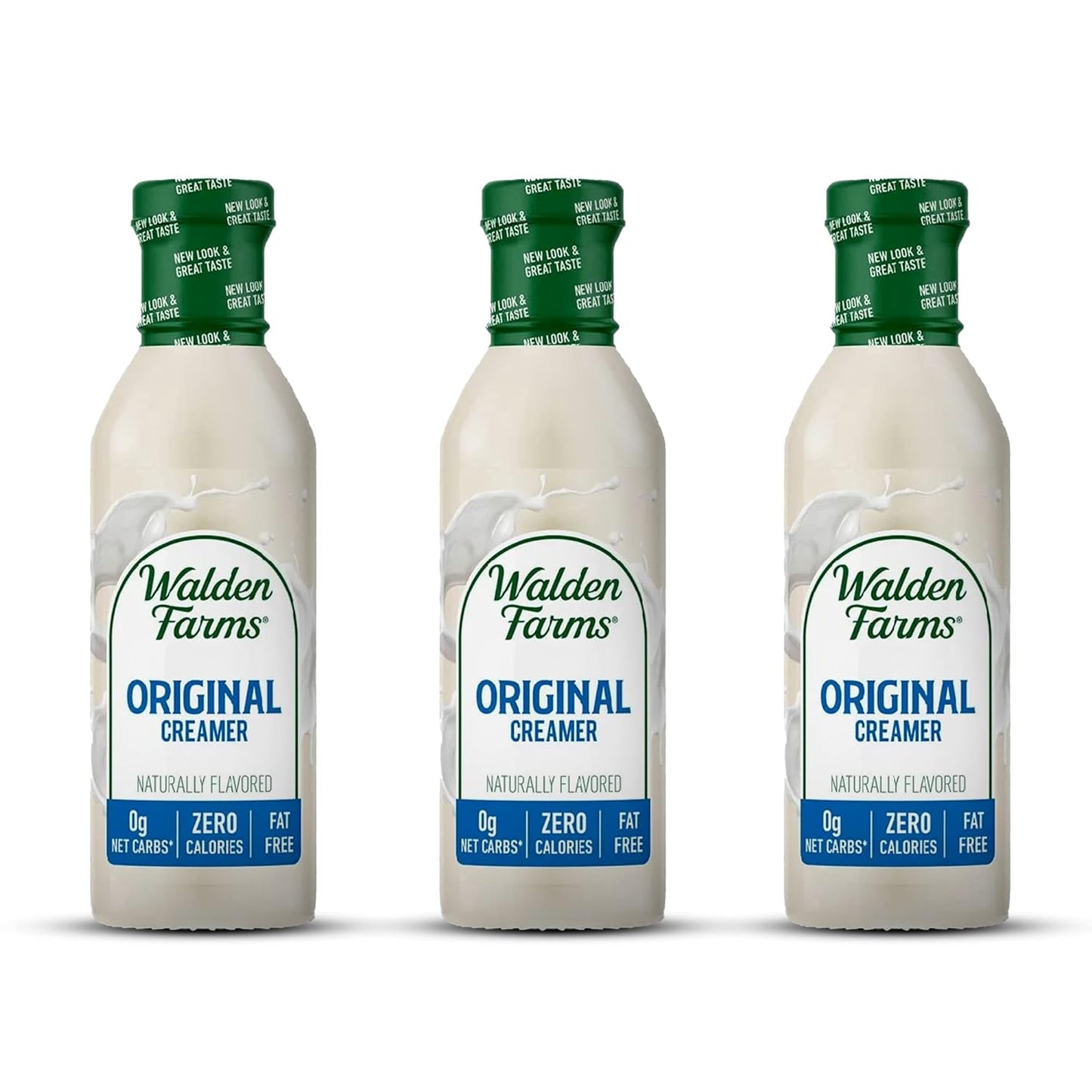 Walden Farms Original Coffee Creamer Trio - Sugar-Free Bliss