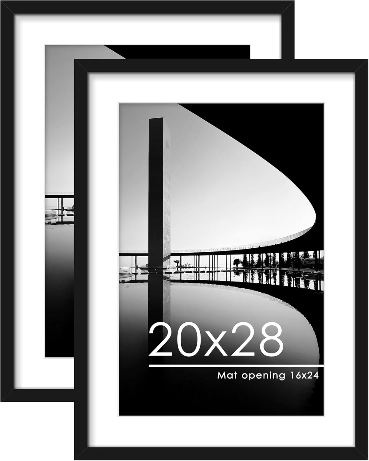 20x28 Picture Frame Set of 2 for Wall Mounting Display