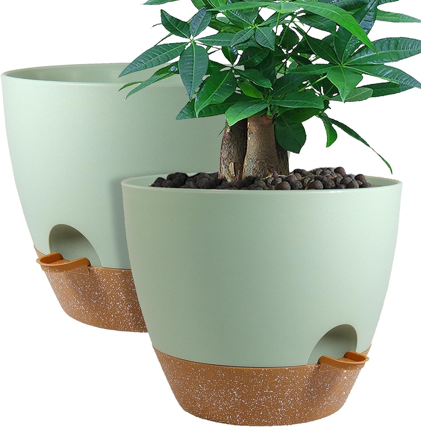 12inch Self Watering Planters with Large Reservoir for Plants