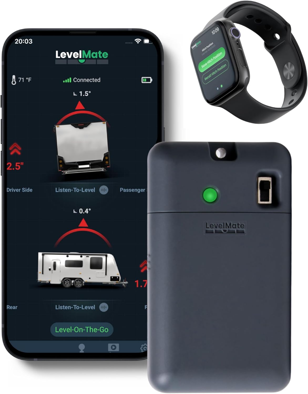 LevelMateMAX Wireless RV Leveling System for Effortless Setup