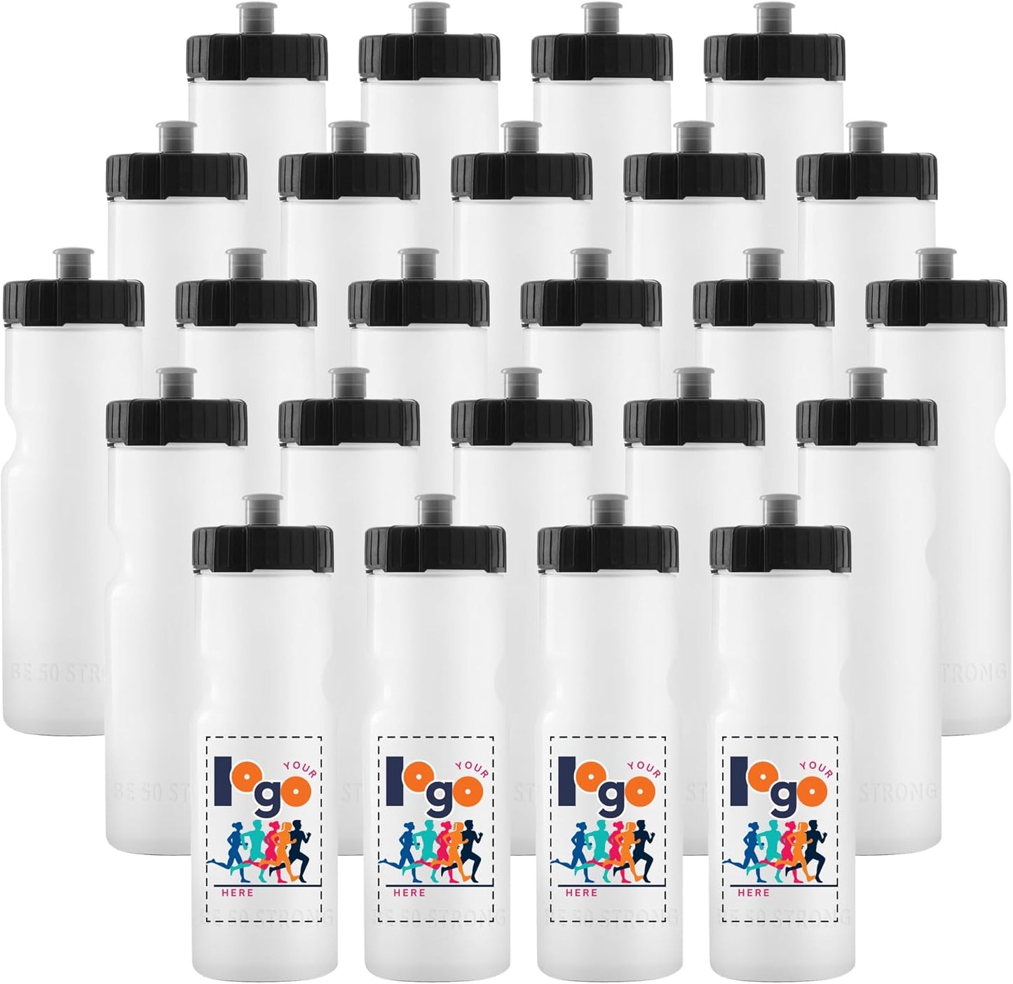 Durable 22 oz BPA-Free Sports Water Bottles for All Activities