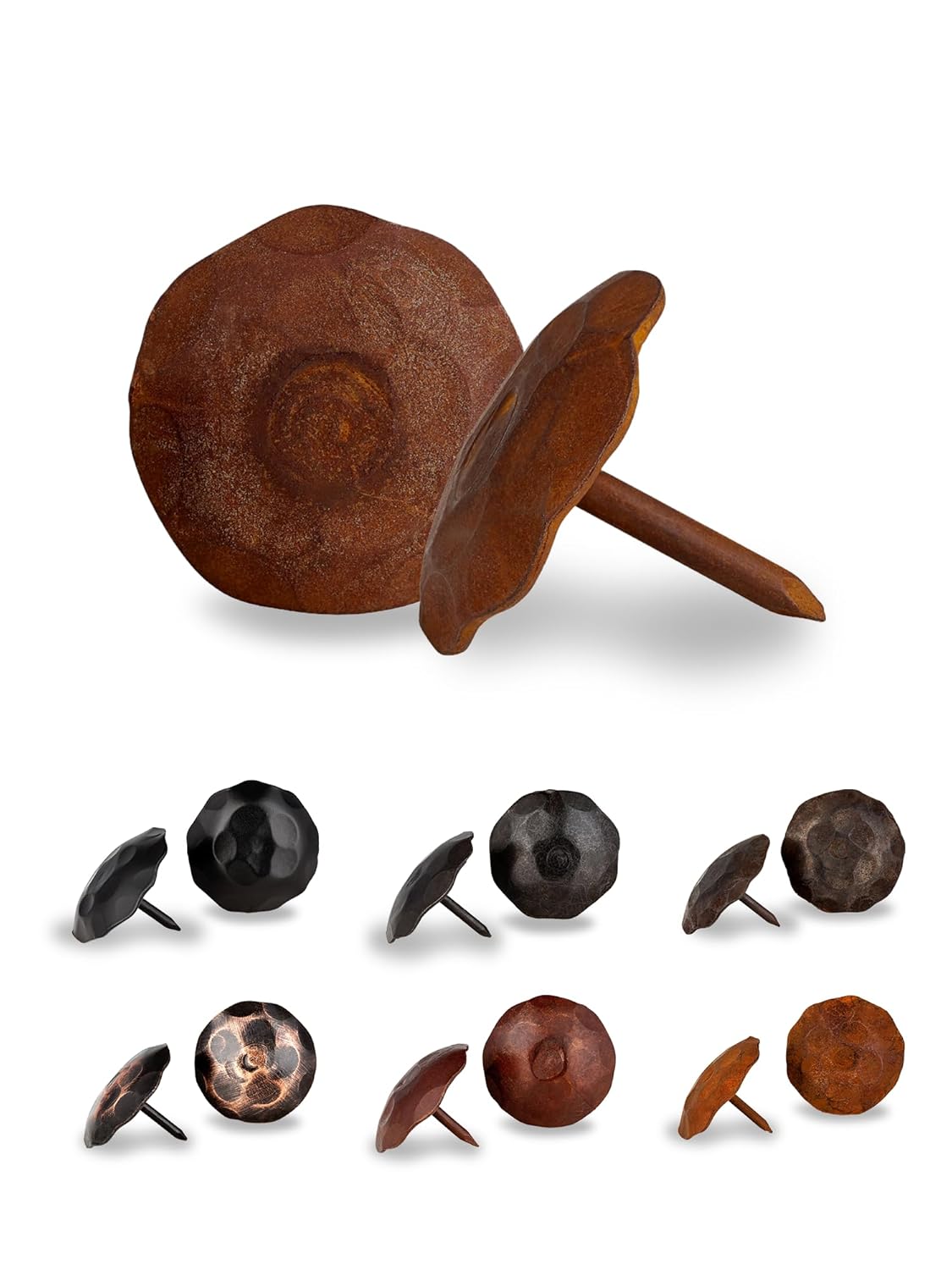 1in Small Round Head Iron Clavos Decorative Nails for Rustic Use
