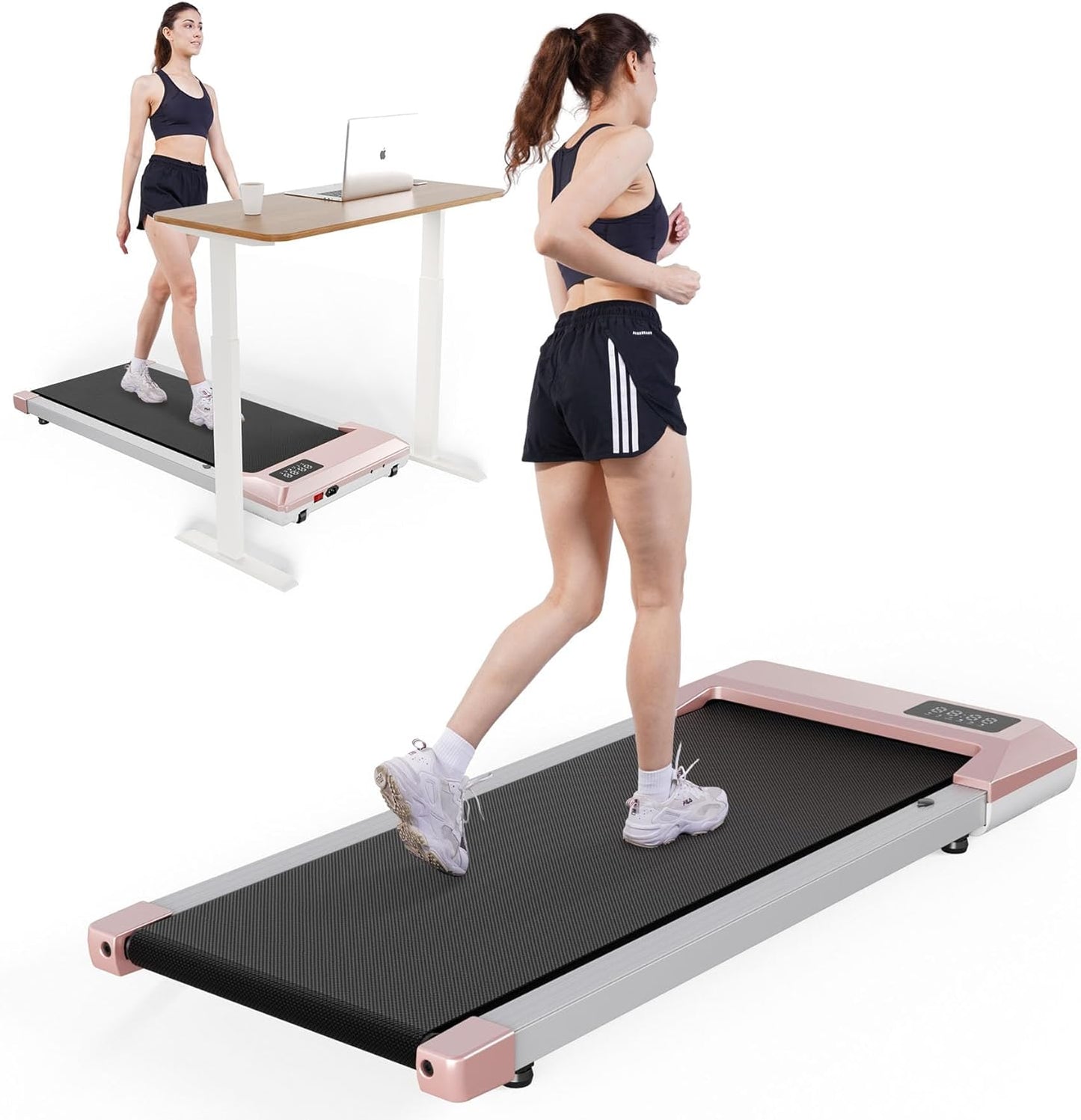 Walking Pad Treadmills for Home Office - Compact Exercise Equipment