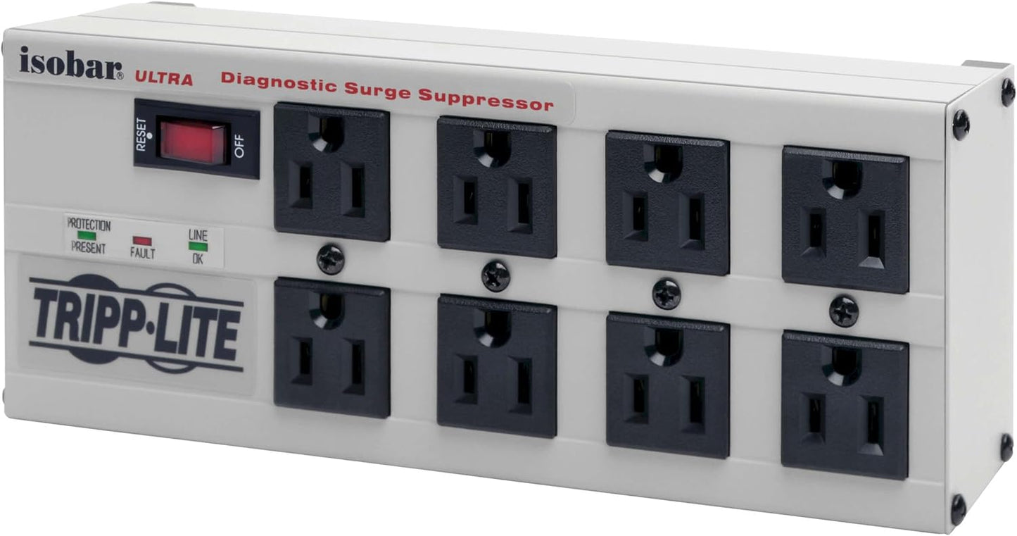Tripp Lite 8-Outlet Power Strip Surge Protector