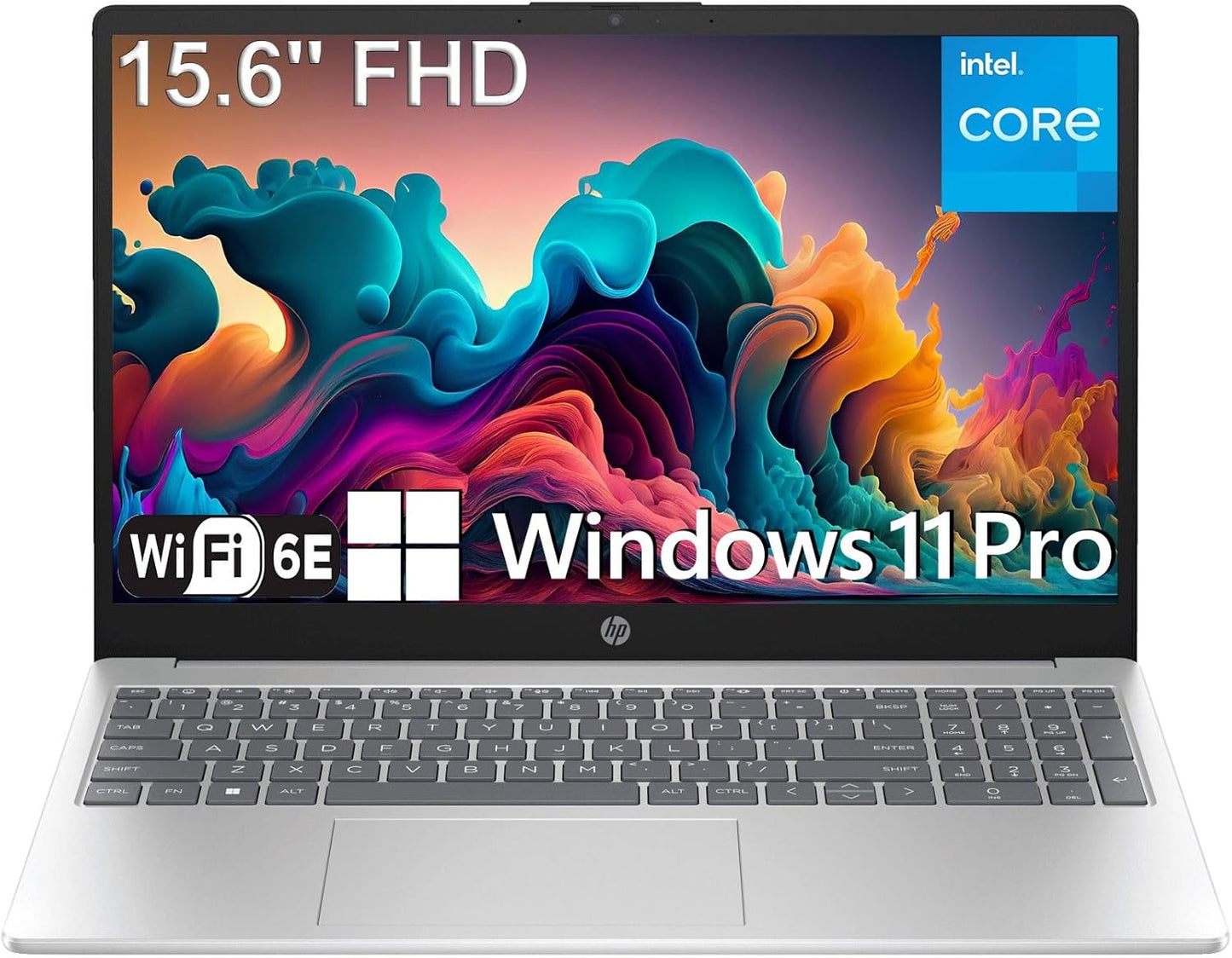 HP 15.6 Laptop Computer for Student Home Study and Work